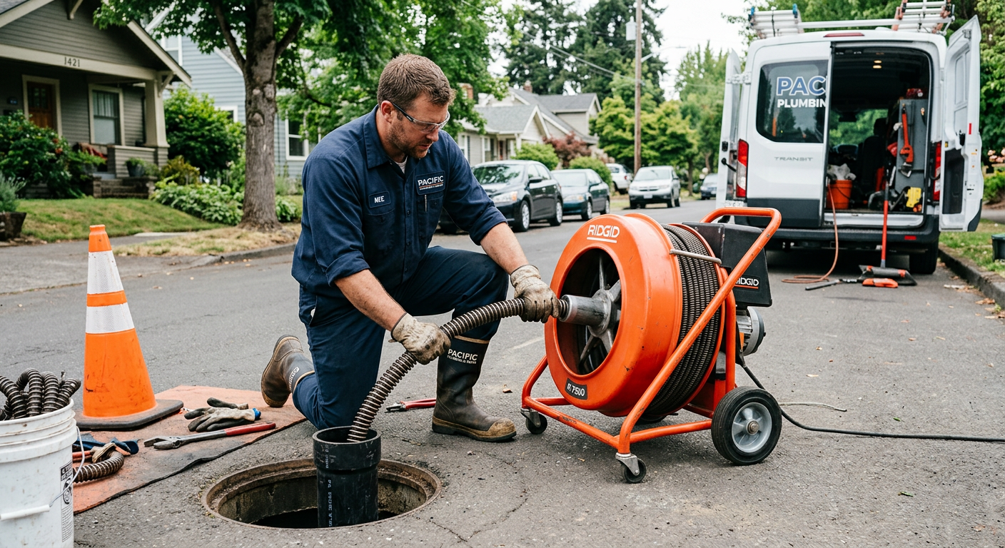 Dégorgement de canalisation principale dans un pavillon à Palaiseau 91