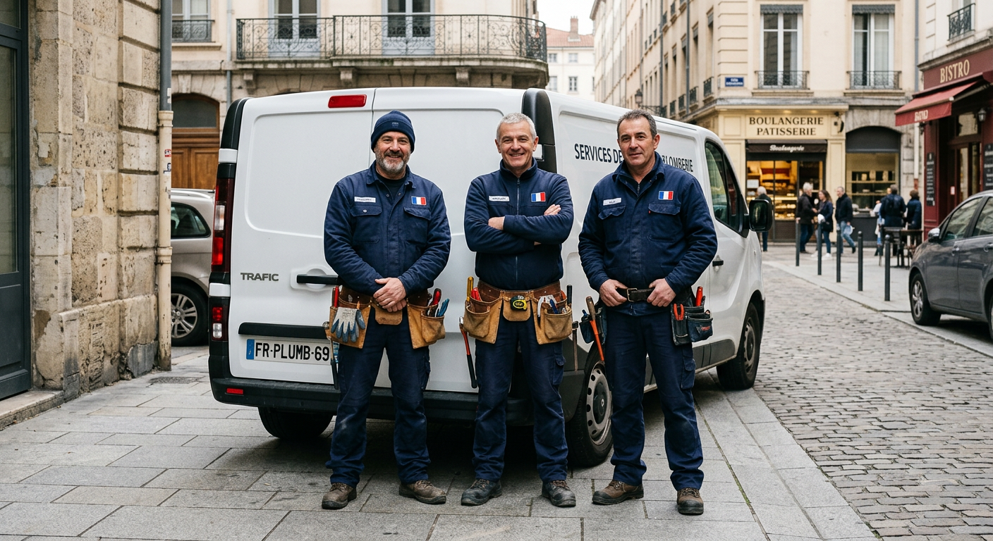 Équipe de plombiers professionnels Allo Plombier Palaiseau en Essonne