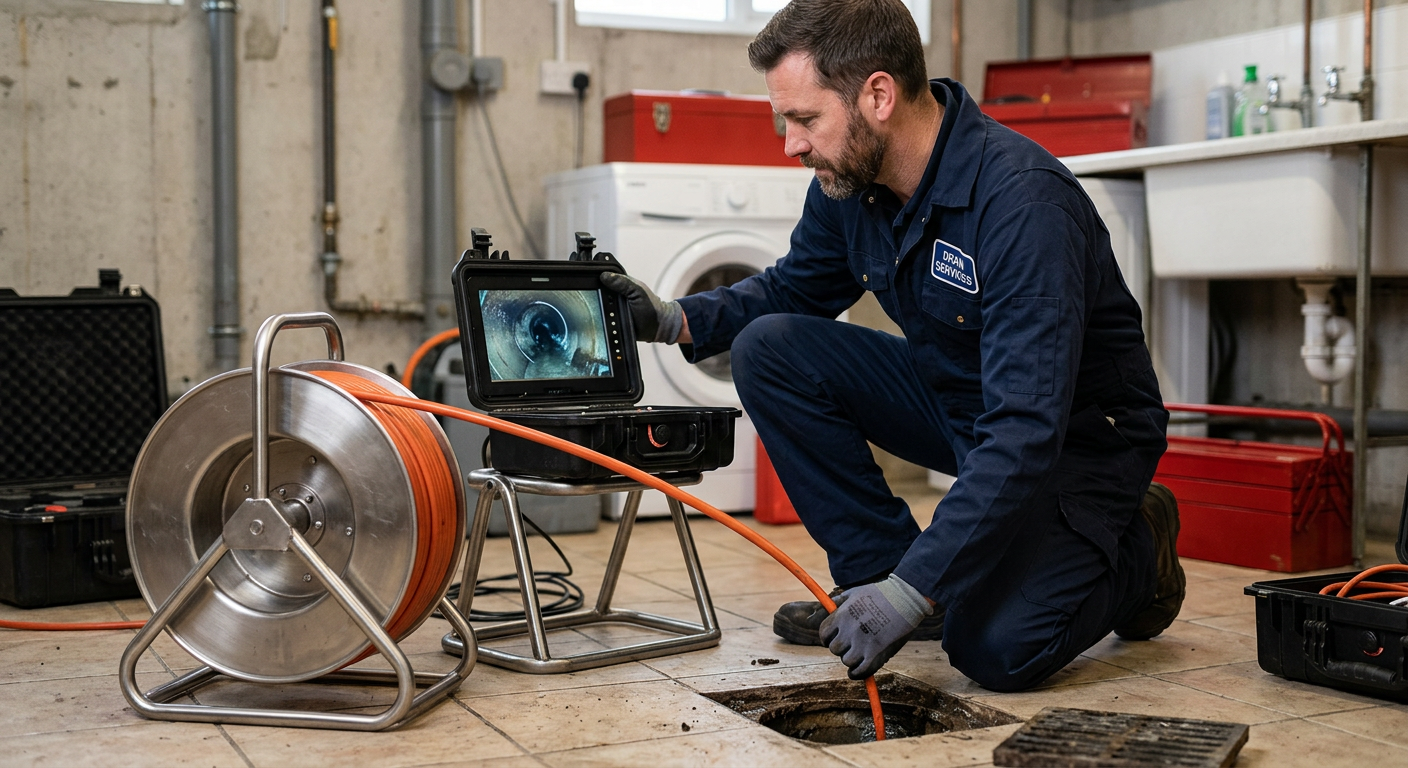 Inspection caméra endoscopique d'une canalisation à Palaiseau 91