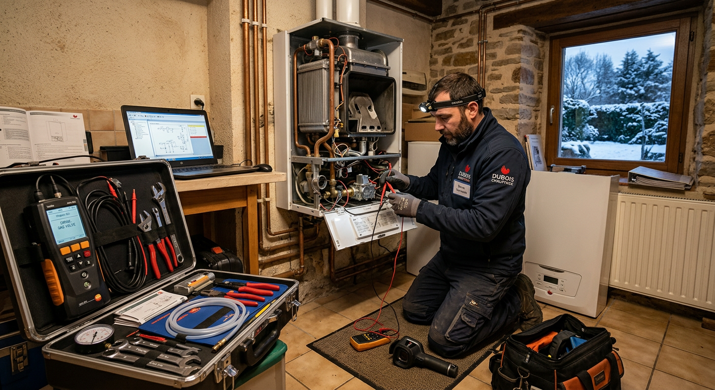 Dépannage urgence panne de chauffage chaudière à Palaiseau 91